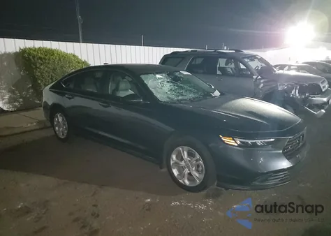 2025 Honda Accord Lx из США, поврежденный, VIN 1HGCY1F20SA011244